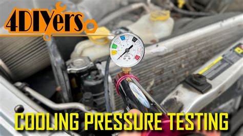 Pressure Test Cooling System 